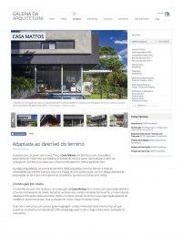 Galeria da Arquitetura - Casa Mattos - Março 2018